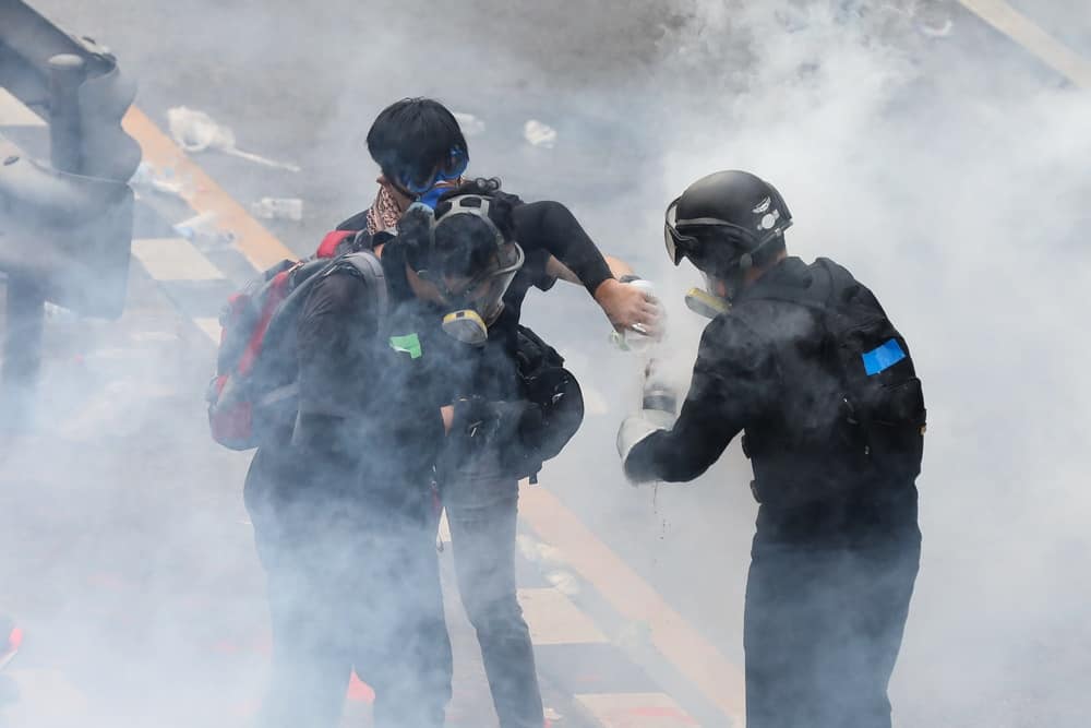 Challenges of Tear Gas Cleanup