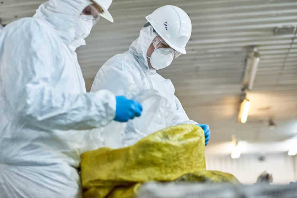 disposing of biohazardous materials