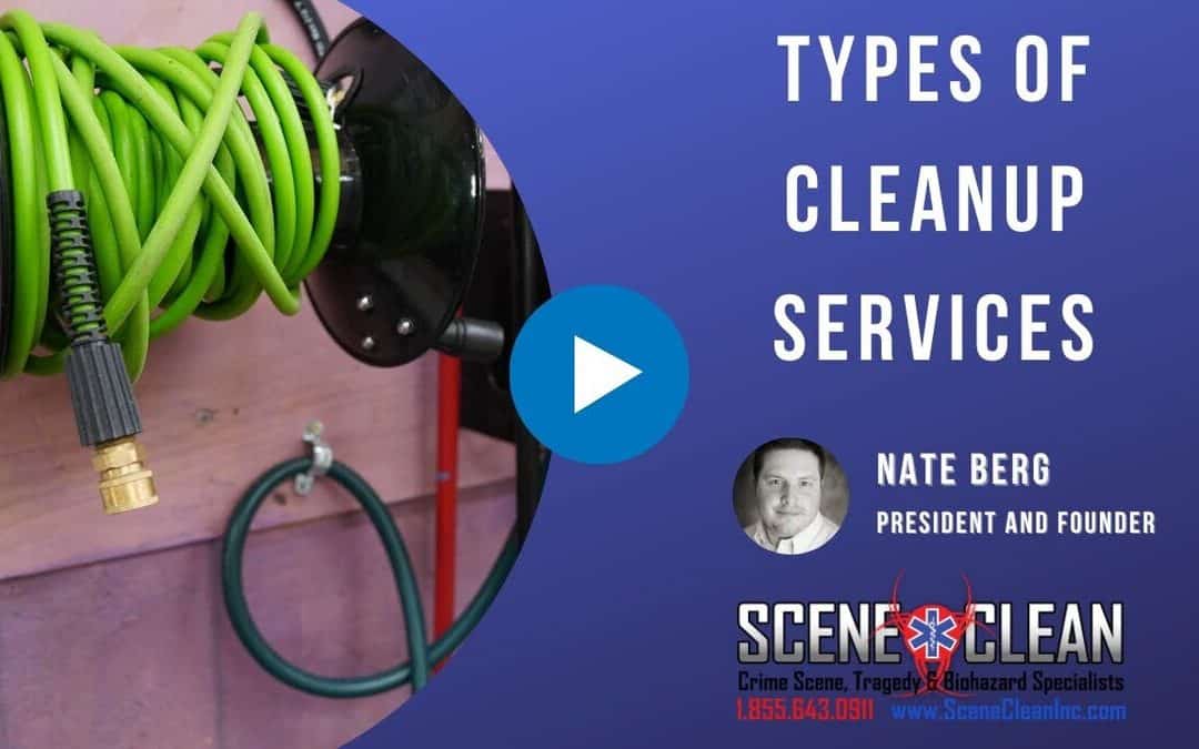 What Types of Biohazard Cleanup Services Do Scene Clean Offer?