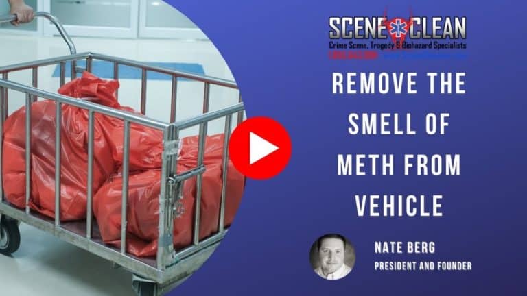 remove the smell of meth
