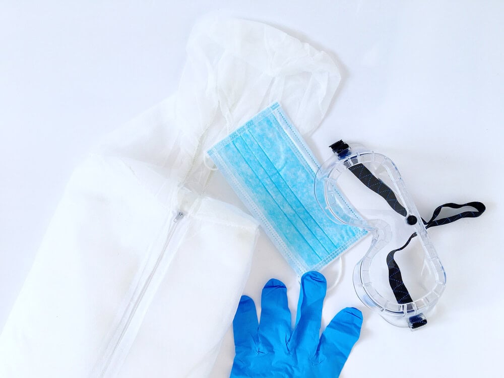 disinfect your personal protective equipment